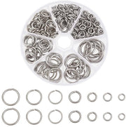 Fibbia per Spring - Accessori per Gioielli - Fatta a Mano - Argento - Confezione da 226 - Adatta per Chiavi