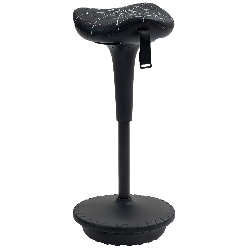 Sgabello da ufficio ergonomico girevole e regolabile in altezza ¨C zephmum ¨C nero 65.5-83.5 cm