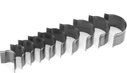 Set di Snidatrici a Lame per Angoli - 10 pezzi per Lavorazione Pelle - Strumenti Professionali per Artigianato - Accessori e Progetti - Ideale per...