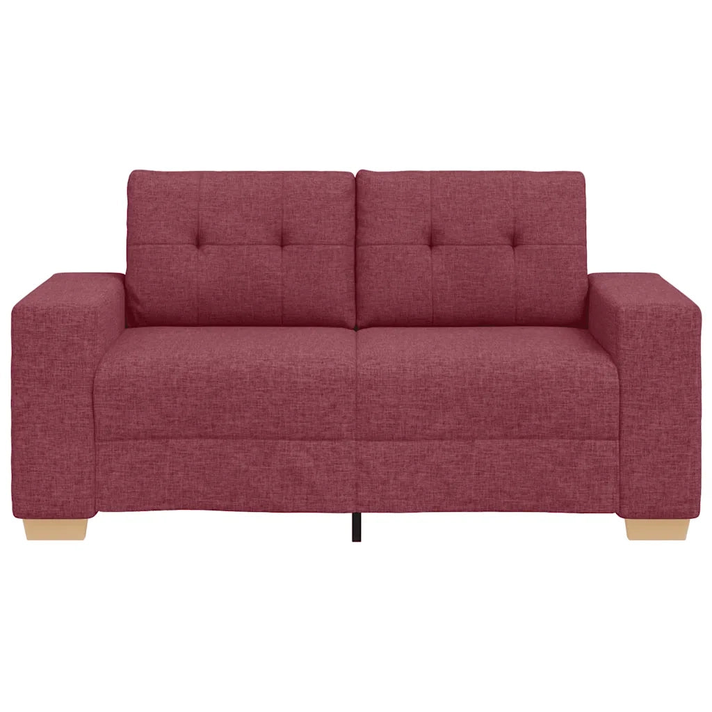 Divano Divanetto Rosso Vino 160x77x82 cm in Tessuto 4105071