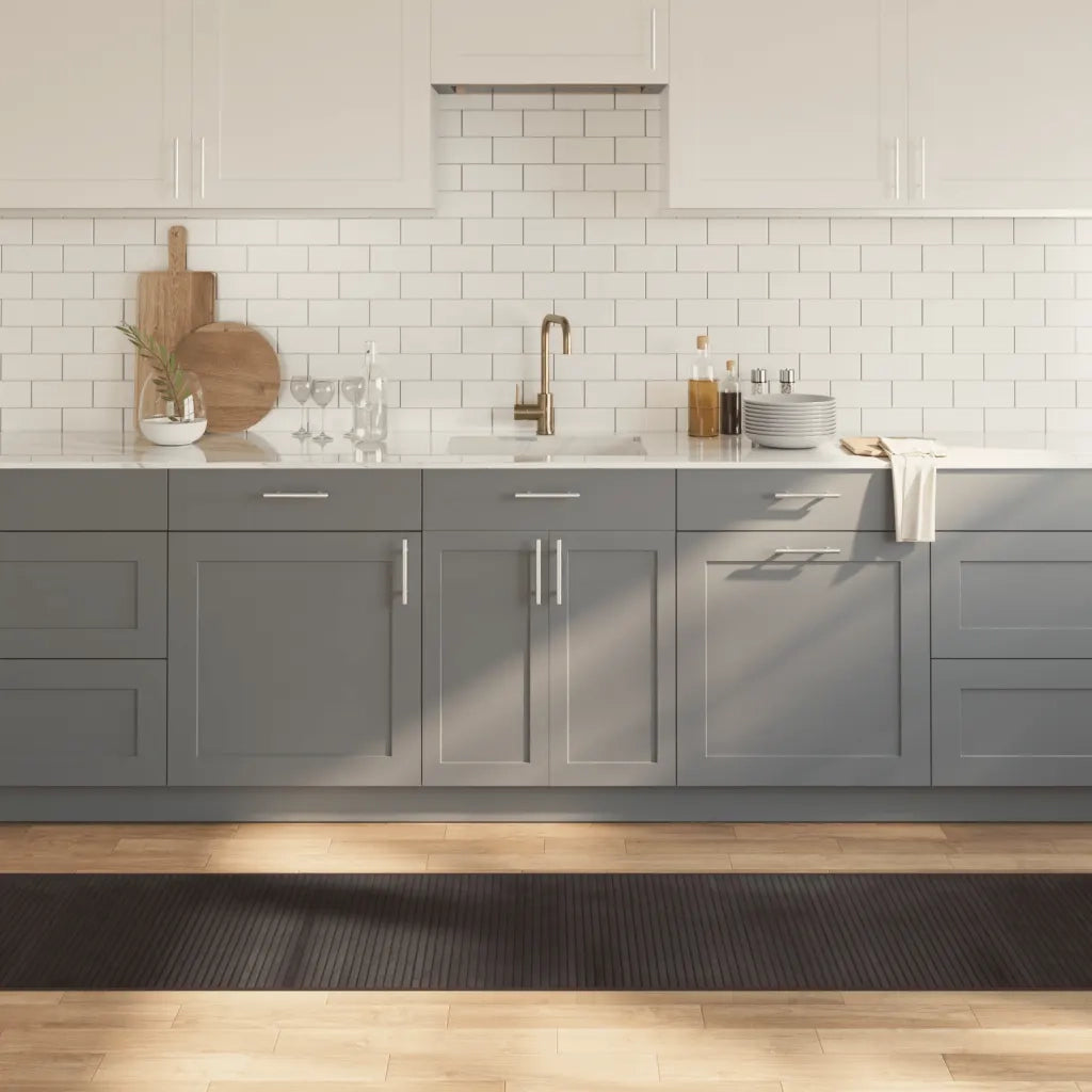 Tappeto Rettangolare Marrone Scuro 60x1000 cm in BambÃ¹