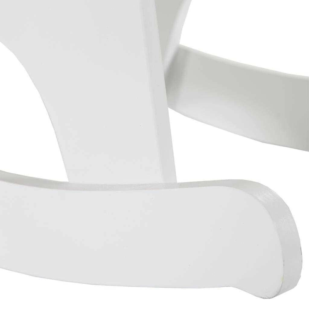 Mecedora infantil de madera con lacado verde 33x55x51.5
