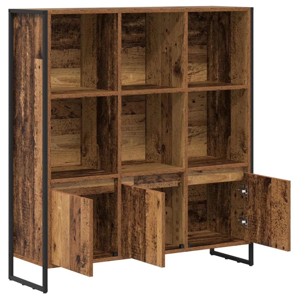 Armadio per Libri 2 pcs Legno vecchio 99,5 x 30 x 108 cm 3403026