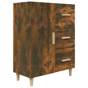 Buffet credenza cassettiera armadio mobile contenitore organizer per cucina soggiorno salotto 69,5 x 34 x 90 cm legno ingegnerizzato marrone 02_0031043