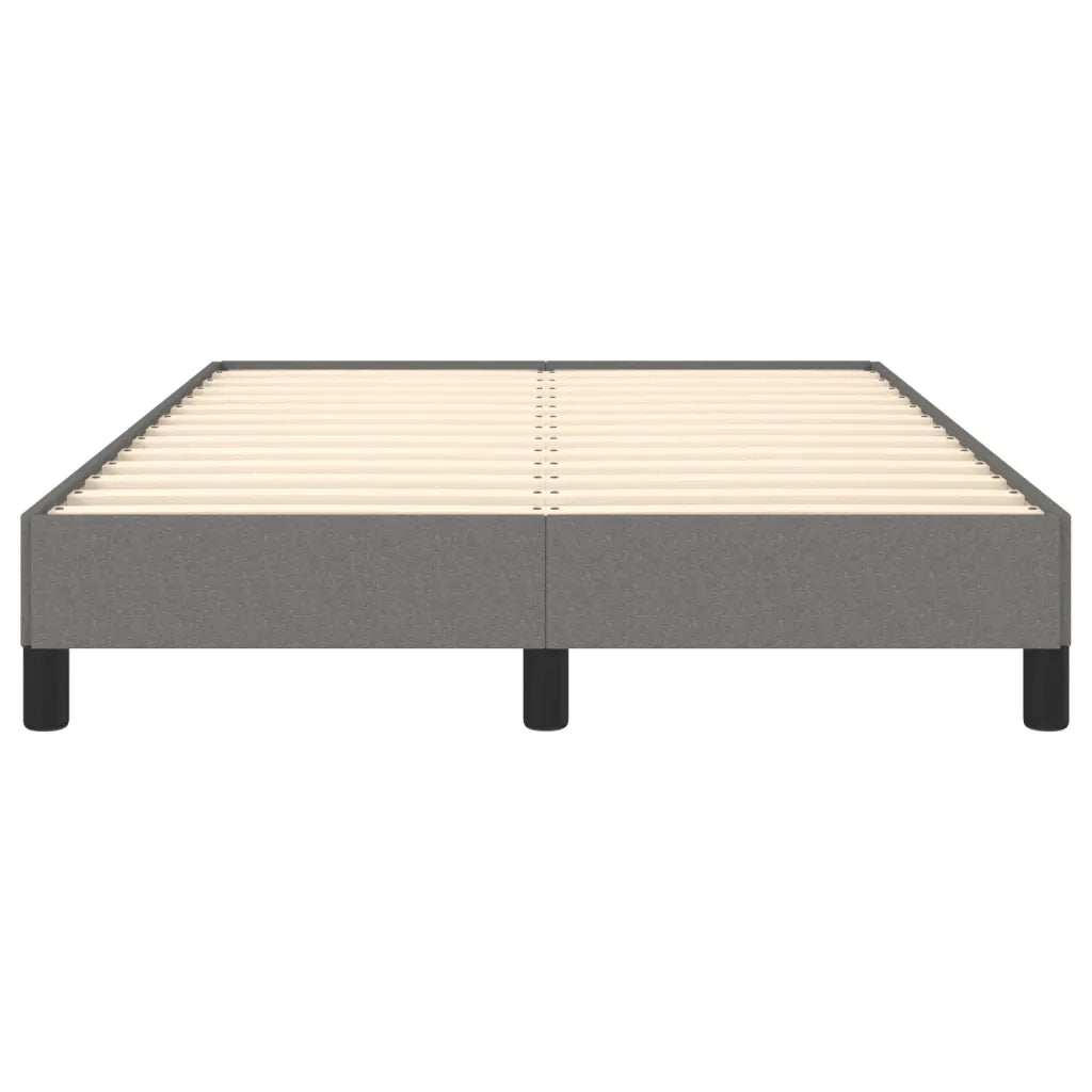 Giroletto senza Materasso Grigio Scuro 120x190 cm in Tessuto 379483