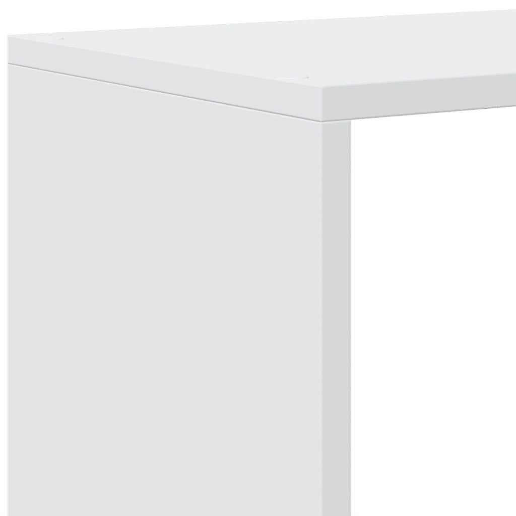 Libreria Divisorio 4 Ripiani Bianca 131,5x29x131,5cm Truciolato 857967