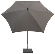 Ombrellone da Giardino Ø 2,5 m Palo Ø27 mm in Acciaio Maffei Kronos Tortora