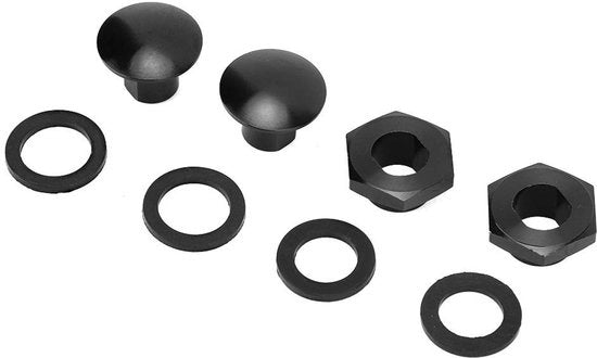 Kit di supporto per vetri per auto - Hardware di alta qualità in alluminio - Leggero - Accessori completi - Per hatchback 3Dr 92-95 - Per CRV 97-01 - Kit di supporto per strutture