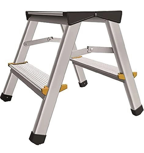 Vigor Sgabello in Alluminio Kitty Doppia Salita Gradini 22