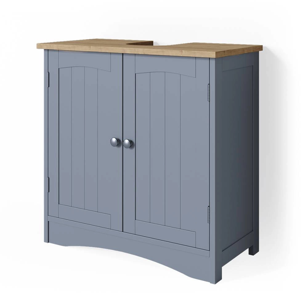 Vicco Mobile sottolavabo per bagno Grigio 60 x 60 cm