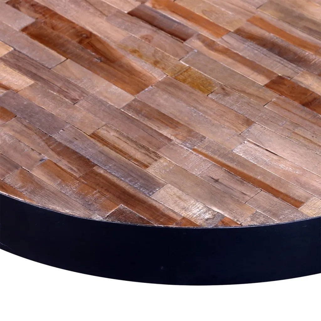 Tavolino da salotto | Tavolino da caff¨¨ | Tavolino da Soggiorno Rotondo in Legno di Recupero di Teak