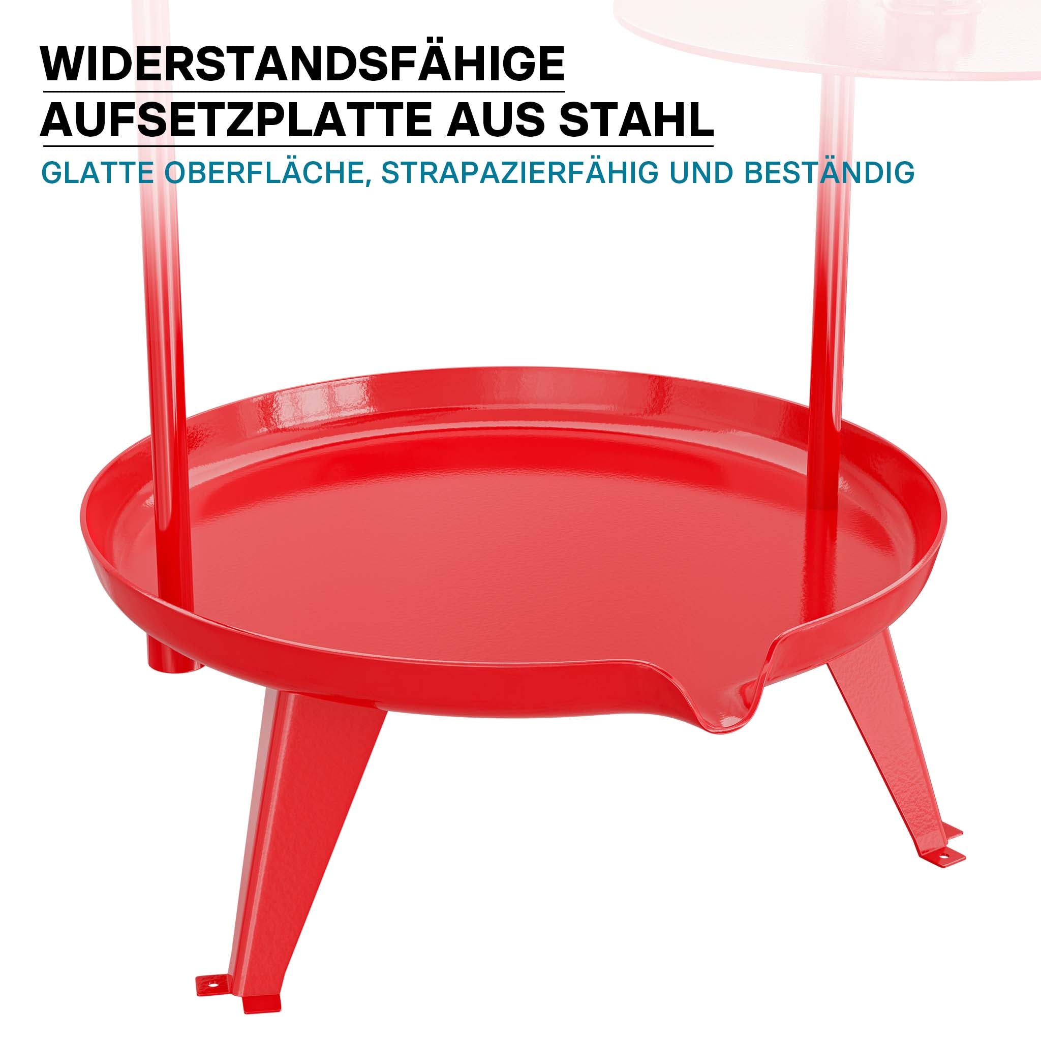 Torchio frutta da 14 litri, cestello in acciaio inox, con treppiede e beccuccio