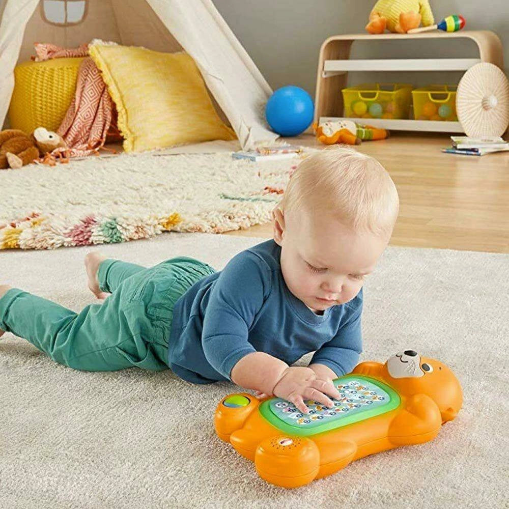 Trade Shop - Parlamici Baby Lontra Abc Giocattolo Educativo Bambini Luci Suoni -