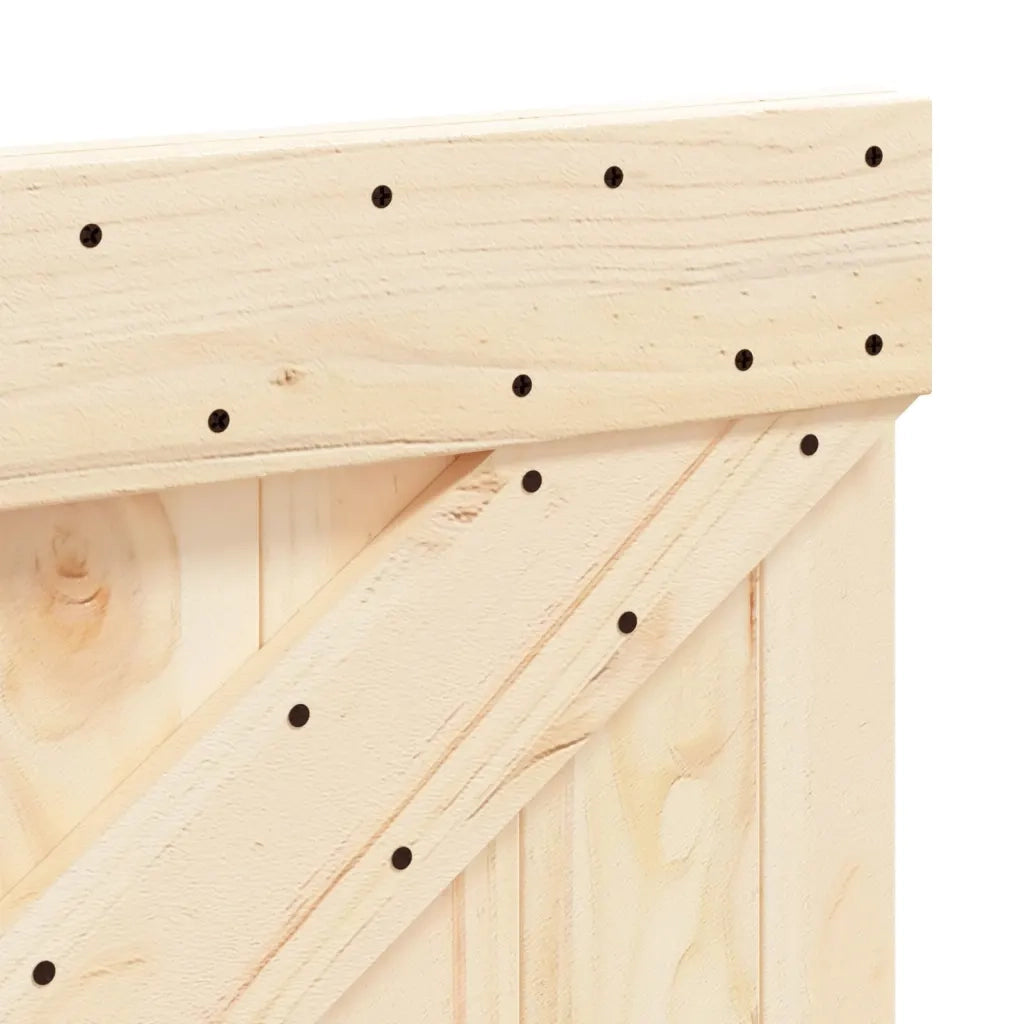 Testiera | Testata 100x104 cm in Legno Massello di Pino