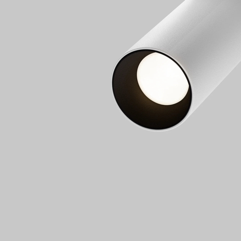 Maytoni Lampada Da Binario Exility Focus LED 1 Luce LED Integrato Bianco Alluminio
