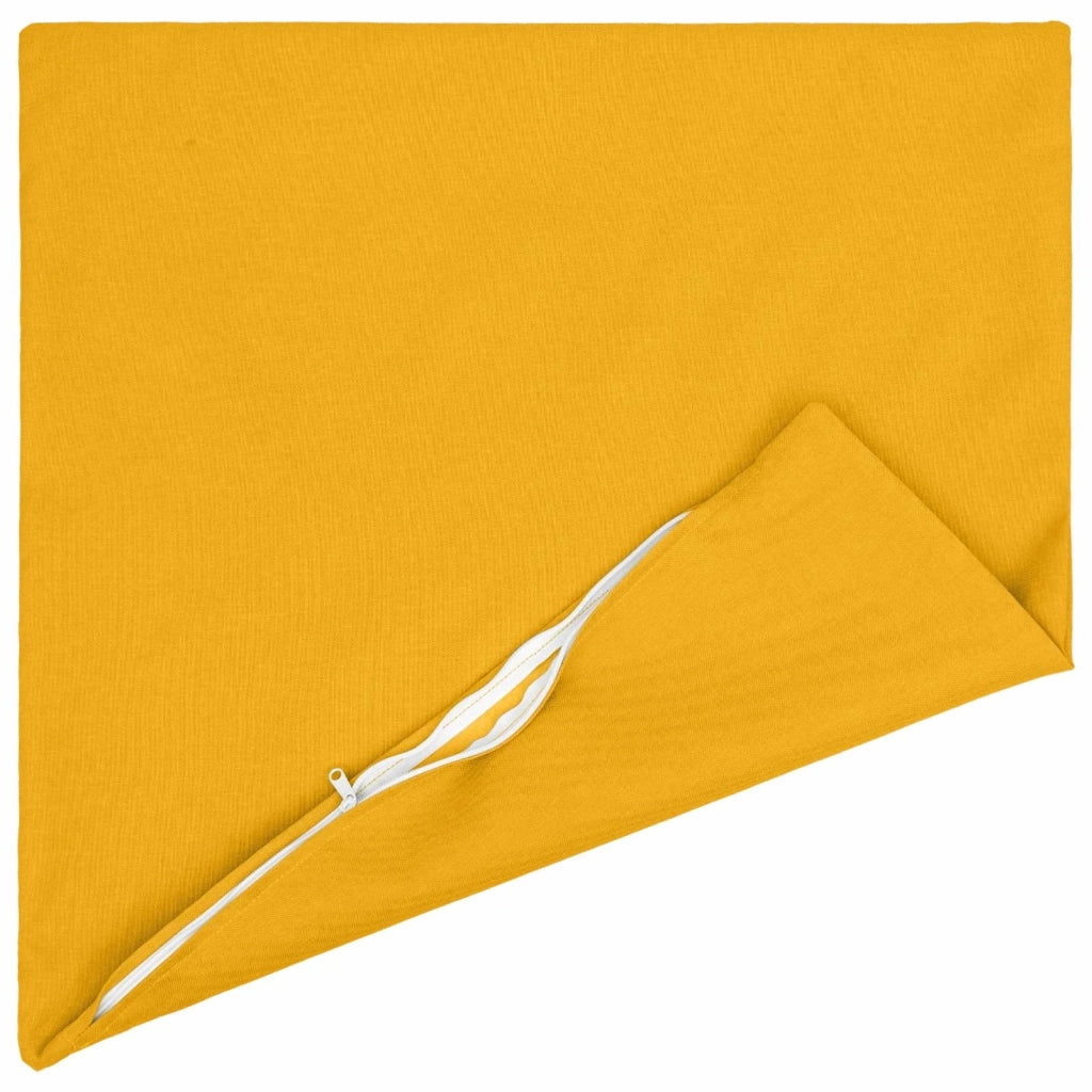 Federa 2 pz HEERLEN Giallo Chiaro 80 x 80 cm Tessuto 913509