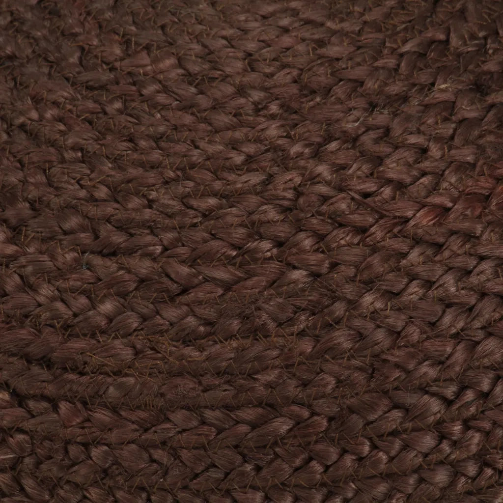 Pouf Lavorato a Mano 40x45 cm in Juta Marrone cod mxl 70856