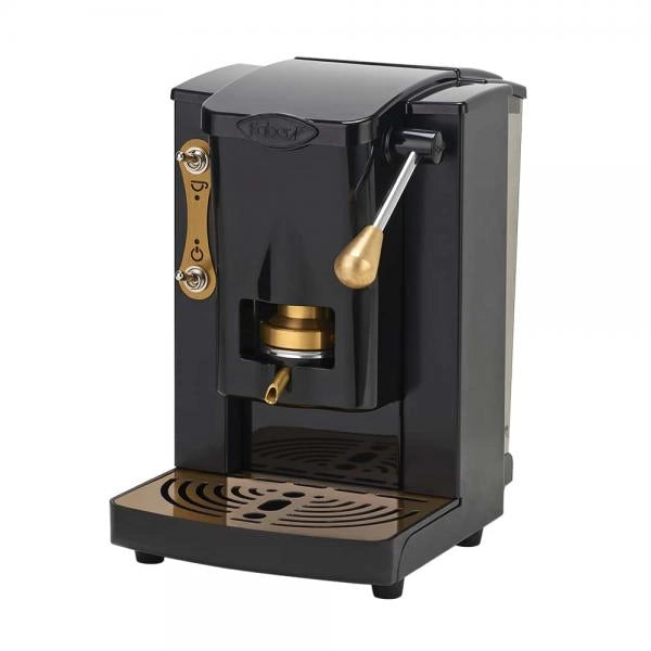 Faber Macchina Da Caffe' A Cialde Piccola Slot Brass Edit. Total Black