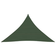 Vela ombreggiante/ombrellone 160 g/m² HDPE 3,5 x 3,5 x 4,9 m verde scuro 02_0009415