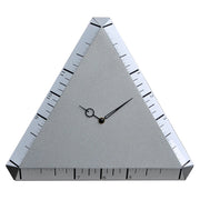 Orologio da Parete Triangolare 38X38Cm Pirondini Italia Pitagora Argento