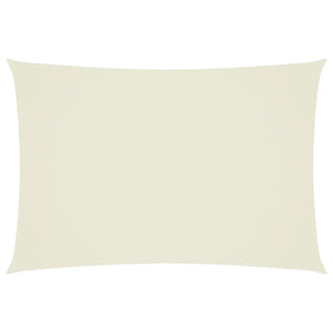 Parasole a Vela Oxford Rettangolare 3x5 m Crema 135212