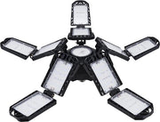 Illuminazione per Garage - LED - 10 pannelli regolabili - Kit 2 pezzi