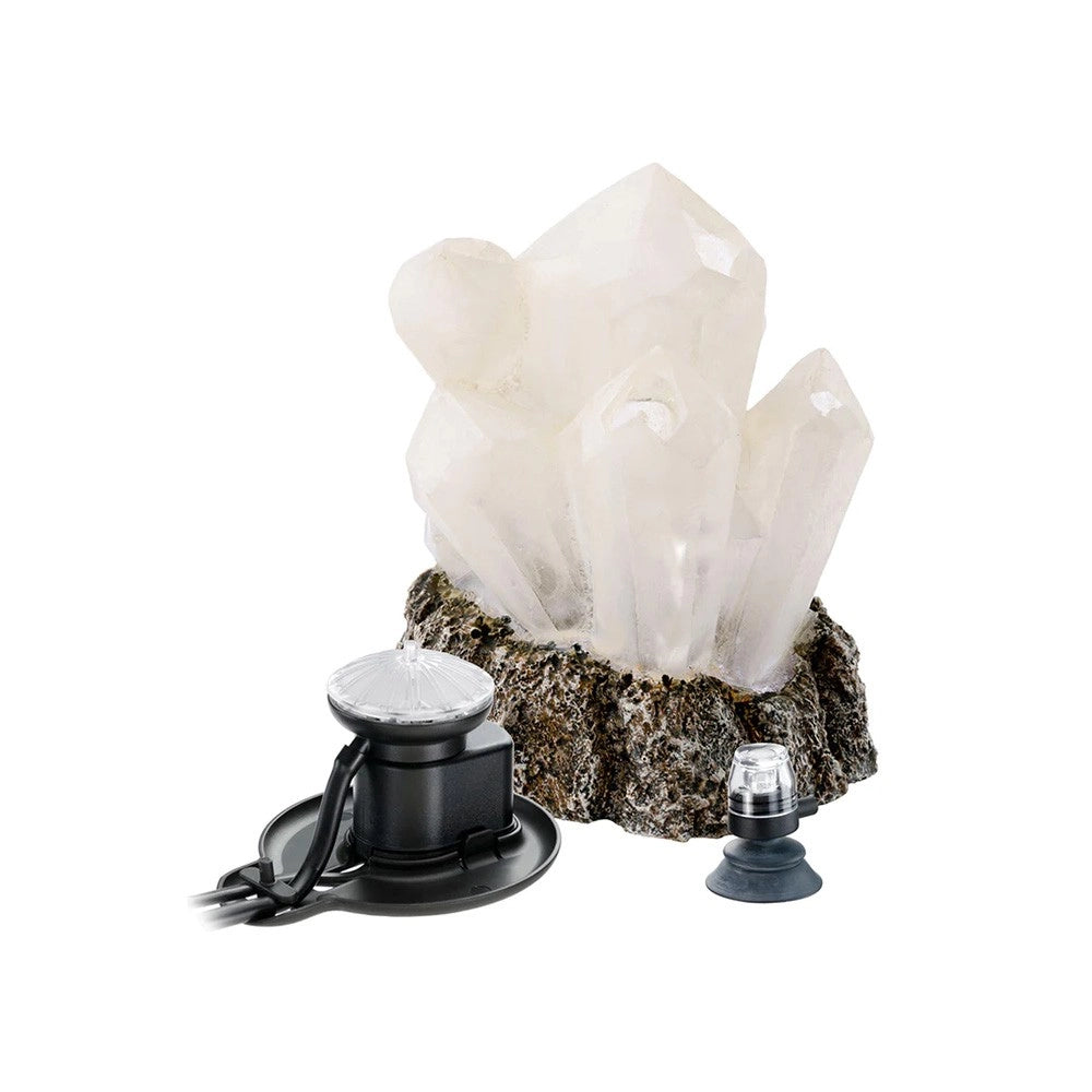 Hydor H2show Kit Cristallo, Bubble Maker, Led Blu