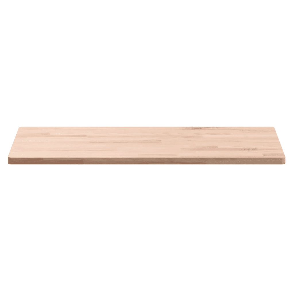 Piano Bagno 60x40x1,5 cm Legno Massello di Faggio 355986