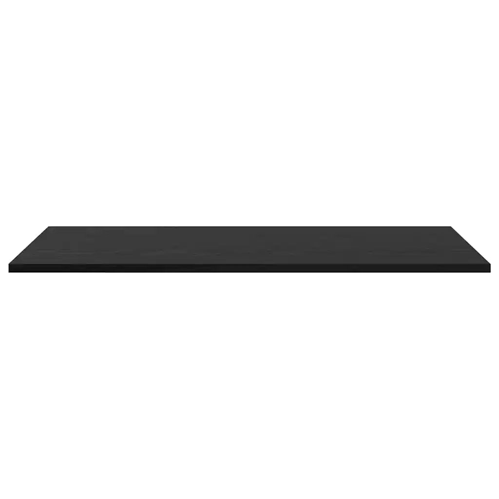Scaffale 4 pcs Nero 80 x 40 x 1,5 cm Legno multistrato 875062