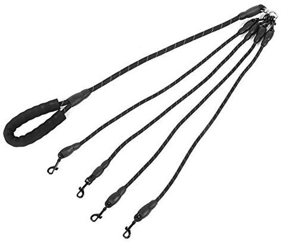 Cinturone per Cani e Gatti 4-in-1 - Cavo di Trazione per Cani/Gatti - Sicurezza/Comfort - Utilizzo Flessibile - Costruzione Solida - Controllo Ottimale - Attrezzo per Cani