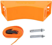 Supporto per Bottiglia di Gas - Sostegno Leggero - Supporto Per Parete/Cilindro - Catena di Sicurezza - Materiale Resistente - Struttura Solida - Ampia Applicazione - Beugola per Bottiglia di Gas