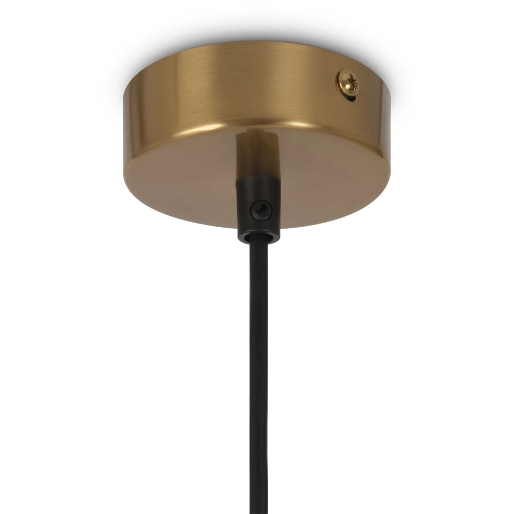 Lampadario Contemporaneo Ring Metallo Ottone 4 Luci E Diffusori Bianchi