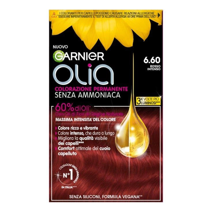 GRNIER OLIA TINTA CAPELLI 6.60 ROSSO INTENSO