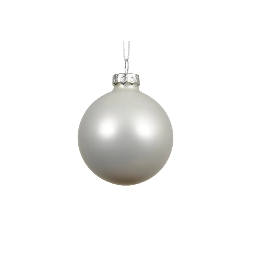 Pallina Vt opaco bianco neve d15cm