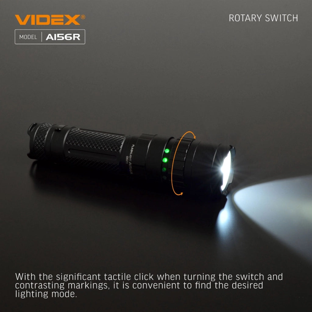 Torcia tattica Videx VLF-A156R 1700lm 210m IP68 USB-C