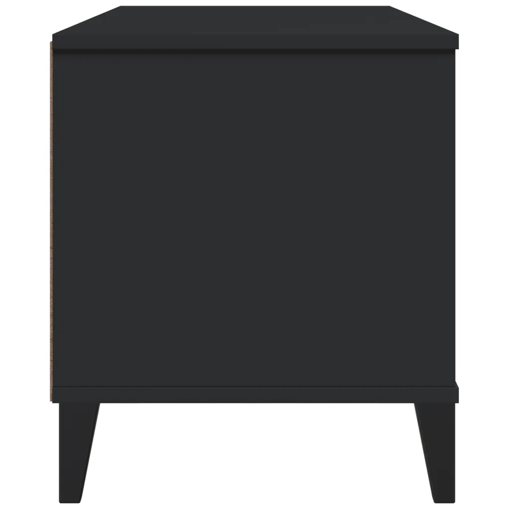 Scarpiera VIKEN Nera in Legno Multistrato 374930