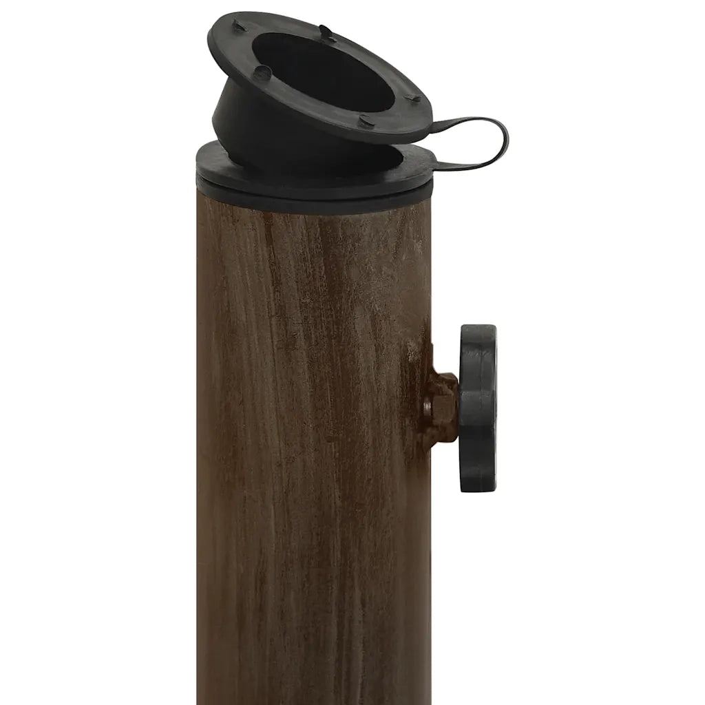 Base per Ombrellone Bronzo 45x45x30 cm in Ghisa 317771