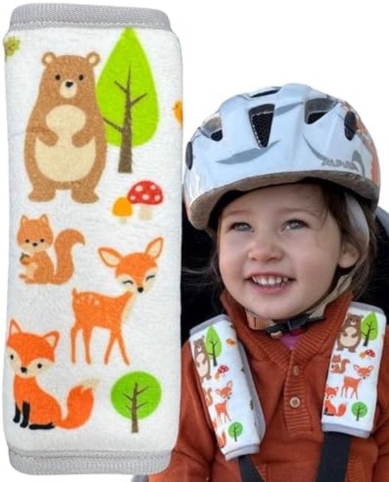 2x Protezioni per Spalle per Autostola e Carrello per Bambini, Accessorio Universale per Neonati, Ragazzi e Ragazze, Comfort e Sicurezza