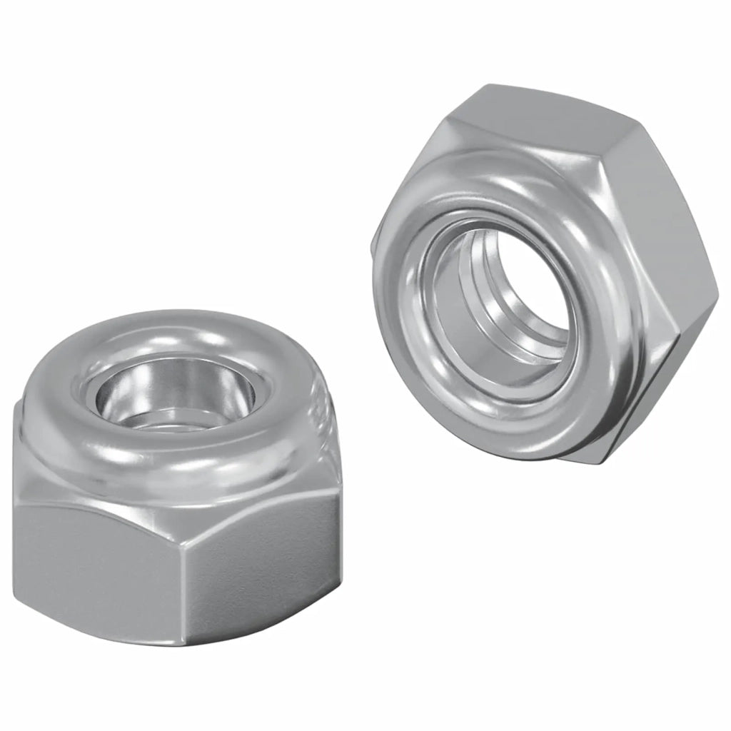 Dado 2 pz Argento M6 x 10 mm Ferro CFW6588753