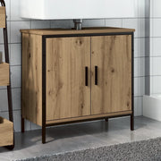 Mobile Sottolavabo Rovere 60x30x60 cm Legno Multistrato 857699