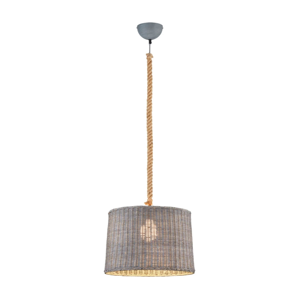 LÚZETE - MANDY SOFFITTO LAMPADA RATTAN CORDA