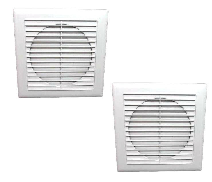 ASPIRATORE ARIA DA MURO 25W VENTOLA ESTRATTORE ELIMINA ODORI CASA UFFICCIO BAGNO