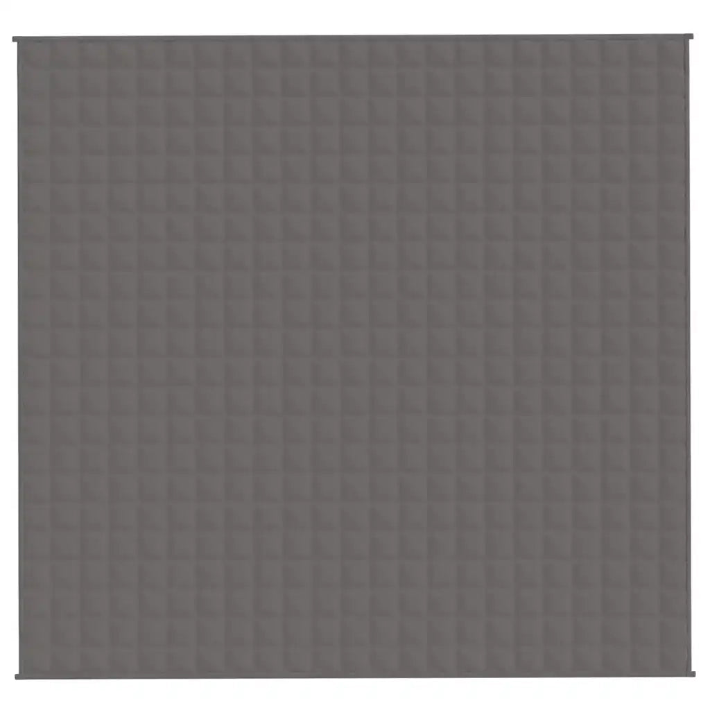 Coperta Ponderata Grigia 220x235 cm 11 kg Tessuto 350782