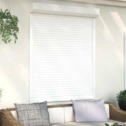 Persiana a rullo Bianco 120 x 150 cm Alluminio e poliuretano