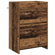 Mobiletto da Bagno Sotto Lavabo Legno antico 56 x 37,5 x 81 cm