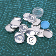 Set di Punti - Punti per Abbigliamento 40mm - Attività Artigianali - Alta Resistenza al Frottolio - Gomma/Metallo - Punti a Mano con Stile - Punto