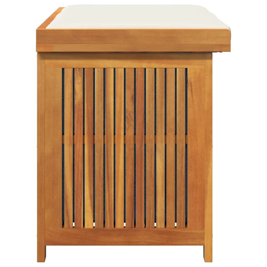 vidaXL Scatola Cuscini da Esterno 90x50x60,5 cm Legno Massello Acacia