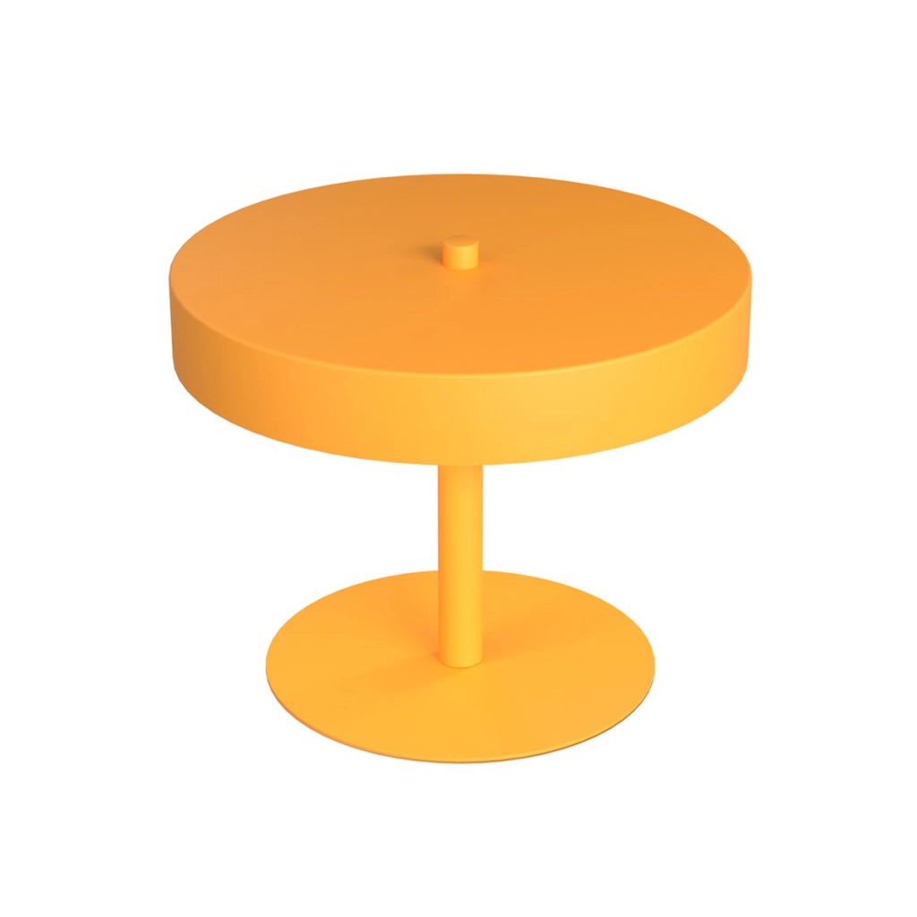 Lampada da tavolo NEMO in acciaio arancione opaco