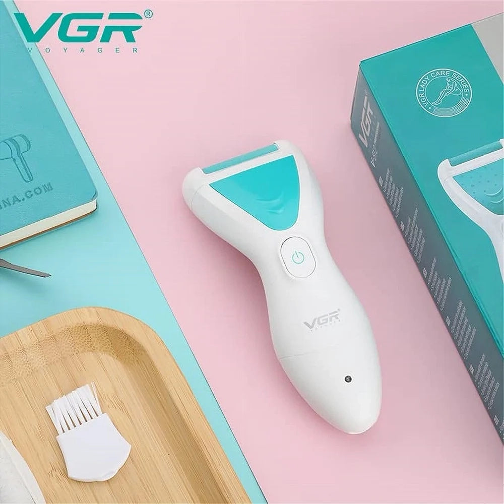 Trade Shop - Vgr V-812 Rimuovi Calli Professionale Impermeabile Kit Pedicure Pro -