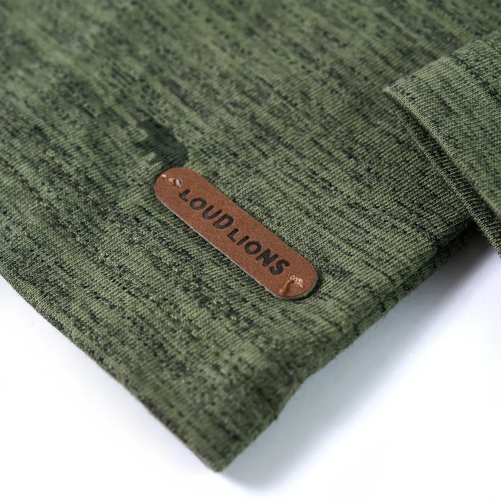 Camicia per Bambini Cachi MÃ©lange 104